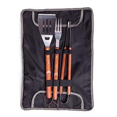 Picnic Time Los Angeles Chargers BBQ Tote & Grill Set