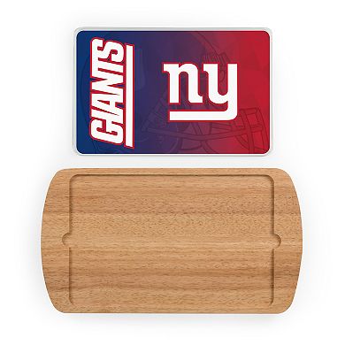 Picnic Time New York Giants Billboard Glass Top Serving Tray