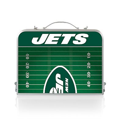 Picnic Time New York Jets Mini Portable Folding Table