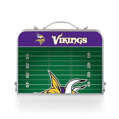 Picnic Time Minnesota Vikings Mini Portable Folding Table