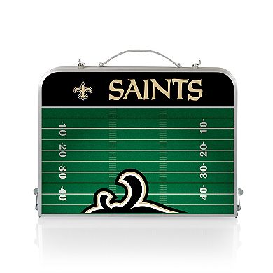 Picnic Time New Orleans Saints Mini Portable Folding Table