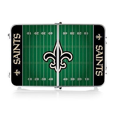 Picnic Time New Orleans Saints Mini Portable Folding Table