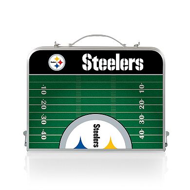 Picnic Time Pittsburgh Steelers Mini Portable Folding Table