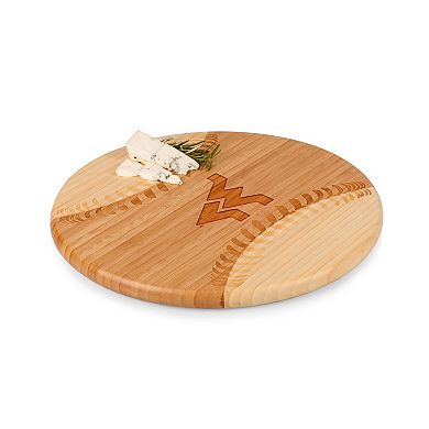 Picnic Time West Virginia Mountaineers Home Run! Baseball Cutting Board & Serving Tray