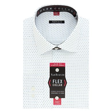 Men's Van Heusen Slim-Fit Flex Spread-Collar Dress Shirt