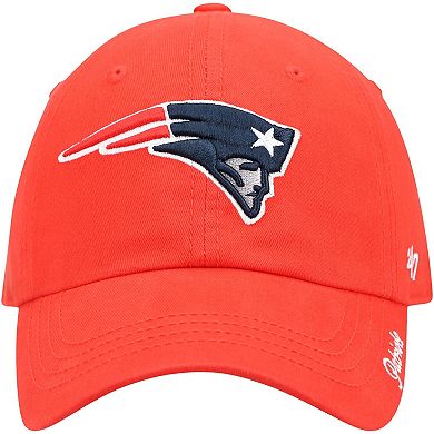 Women's '47 Red New England Patriots Miata Clean Up Secondary Adjustable Hat