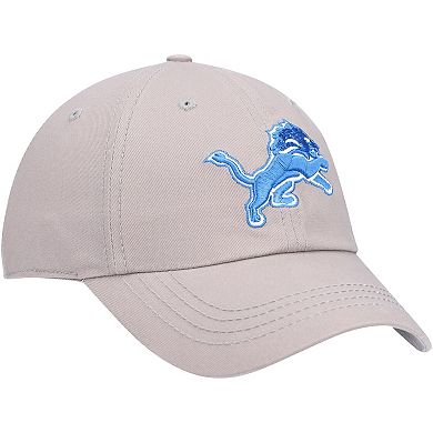 Women's '47 Silver Detroit Lions Miata Clean Up Primary Adjustable Hat