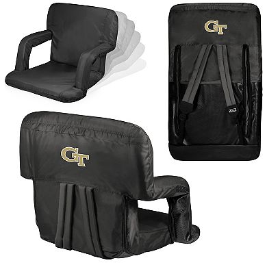 Picnic Time Georgia Tech Yellow Jackets Ventura Reclining Stadium Seat