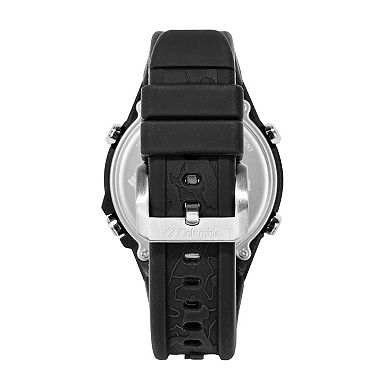 Columbia Men's Digital Grey Silicone Strap Watch