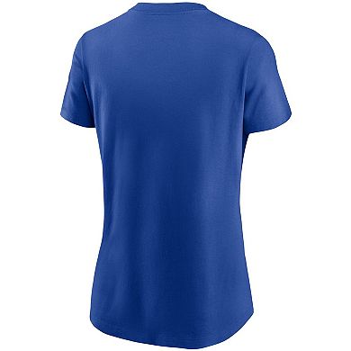 Women's Nike Royal Los Angeles Rams Logo Essential T-Shirt