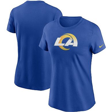 Women's Nike Royal Los Angeles Rams Logo Essential T-Shirt