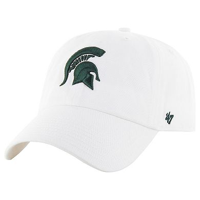 Michigan State Spartans '47 Brand Clean Up Adjustable Hat - White