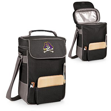 Picnic Time East Carolina Pirates Duet Wine & Cheese Tote