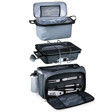 Picnic Time North Carolina Tar Heels Vulcan Portable Propane Grill & Cooler Tote