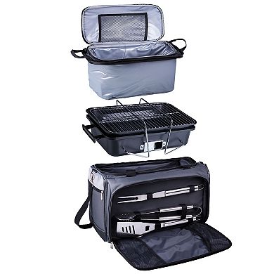 Picnic Time Ohio State Buckeyes Portable Propane Grill & Cooler Tote