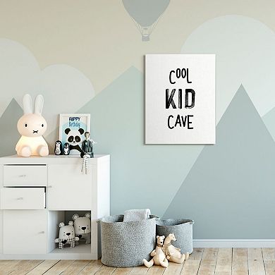 Stupell Home Decor Cool Kid Cave Canvas Wall Art