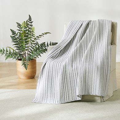 Levtex Home Ojai Stripe Quilted Throw