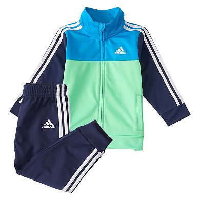 Baby Boy adidas Colorblock Tricot Track Jacket & Pants Set