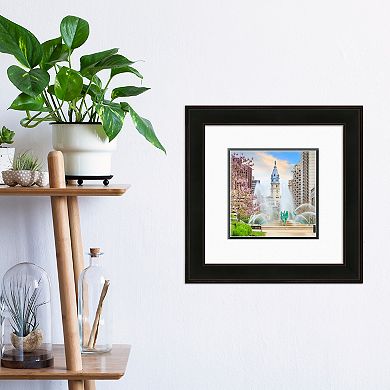 COURTSIDE MARKET 8" x 8" Gardenia Black Frame