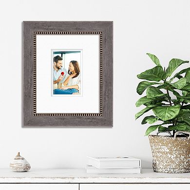 Courtside Market Carbon Driftwood Silver 8" x 10" Frame