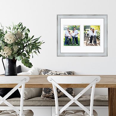 Courtside Market Gardenia White 16" x 20" 2-Opening Frame