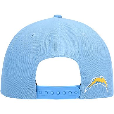 Men's New Era Powder Blue Los Angeles Chargers Griswold Original Fit 9FIFTY Snapback Hat