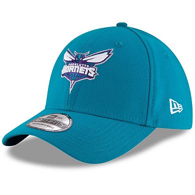 Men's New Era Teal Charlotte Hornets Team Classic 39THIRTY Flex Hat