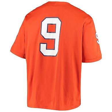 Men's Nike #9 Orange Clemson Tigers Game Jersey