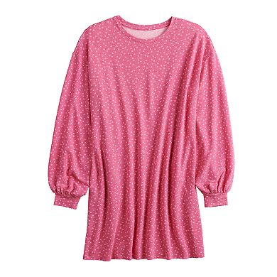 Juniors' SO® Long Sleeve Sleepshirt