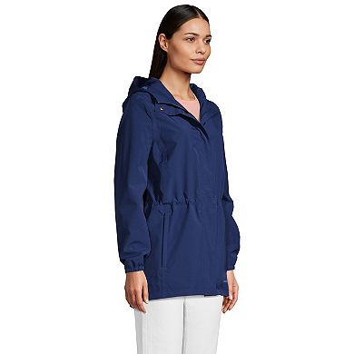 Petite Lands' End Hooded Packable Raincoat