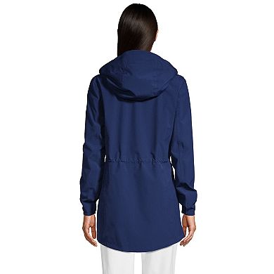 Petite Lands' End Hooded Packable Raincoat