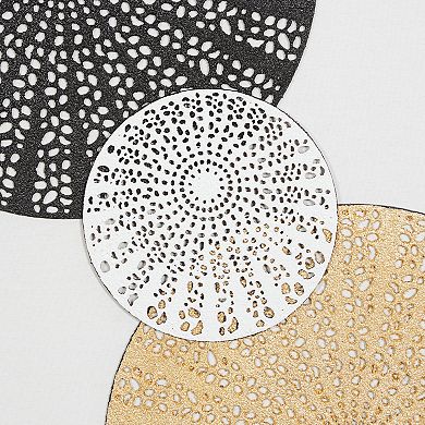 Stella & Eve Cutout Circle Contemporary Wall Art