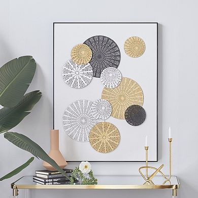 Stella & Eve Cutout Circle Contemporary Wall Art