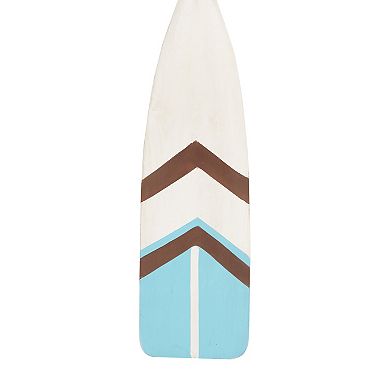 Stella & Eve Coastal White Oar Wall Art