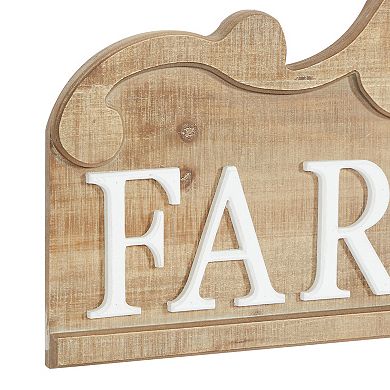 Stella & Eve Farm House Wood Wall Decor