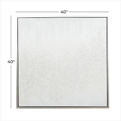 CosmoLiving by Cosmopolitan White Contemporary Canvas Wall Art