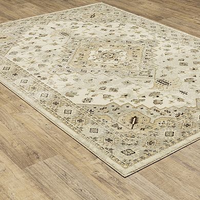 StyleHaven Franklin Traditional Medallion Area Rug