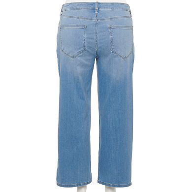 Plus Size Sonoma Goods For Life® Straight Ankle Jeans