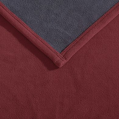 Eddie Bauer Reversible Solid Throw