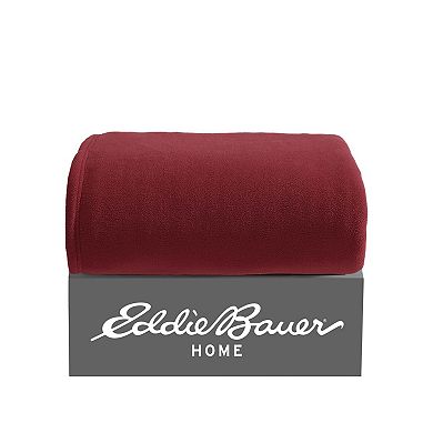 Eddie Bauer Reversible Solid Throw