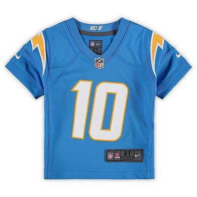 Toddler Nike Justin Herbert Powder Blue Los Angeles Chargers Game Jersey
