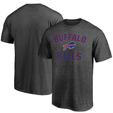 Men's Fanatics Branded Heathered Charcoal Buffalo Bills Victory Arch T-Shirt