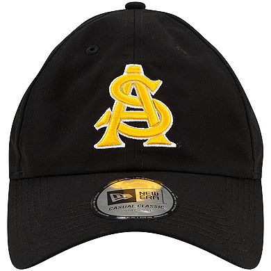 Men's New Era Black Arizona State Sun Devils Campus Casual Classic Adjustable Hat
