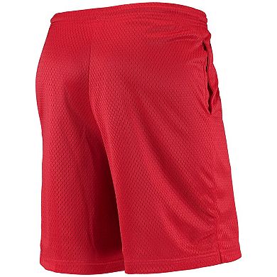 Men's Champion Scarlet Ohio State Buckeyes College Mesh Shorts