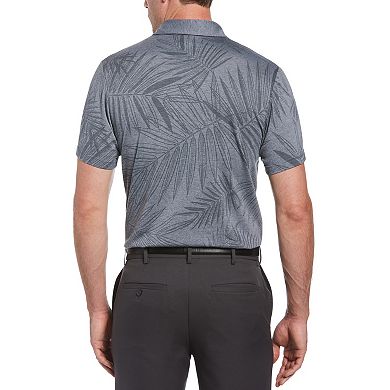 Men's Grand Slam ECO COURSE Modern-Fit Tropical Performance Golf Polo