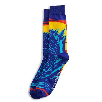 Men's Patterned Fashion Crew Socks