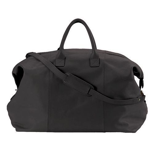 royce leather duffle