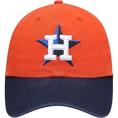 Men's '47 Orange Houston Astros Clean Up Adjustable Hat