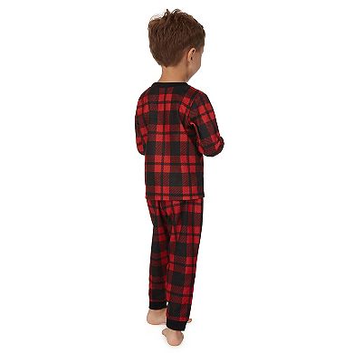 Toddler Boy Jammies For Your Families® Cool Bear Plaid Pajama Set by Cuddl Duds®