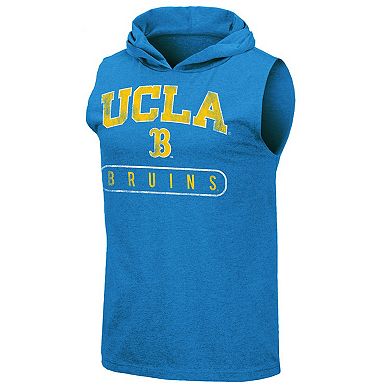 Men's Colosseum Blue UCLA Bruins Varsity Hoodie Tank Top